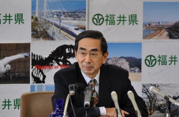 知事会見①