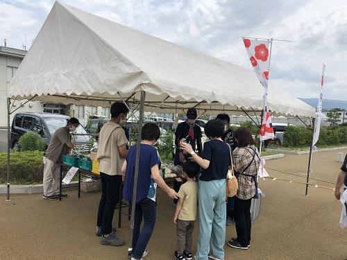 地場産物販売会