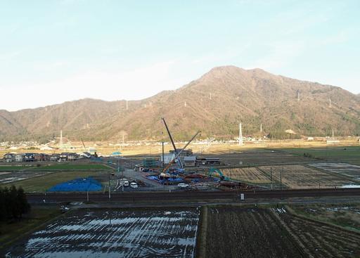 30年12月高架橋（日野川橋りょう付近）