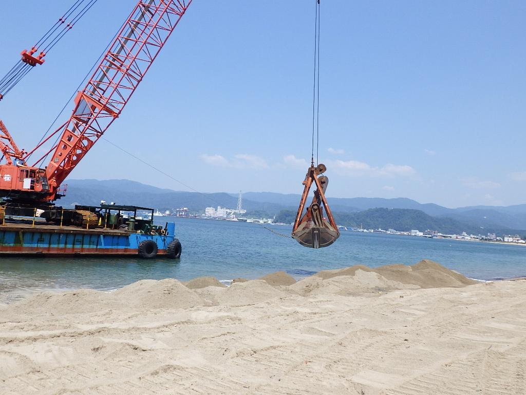 笙の川砂養浜 R3.6月